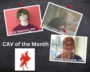 December CAVs of the Month