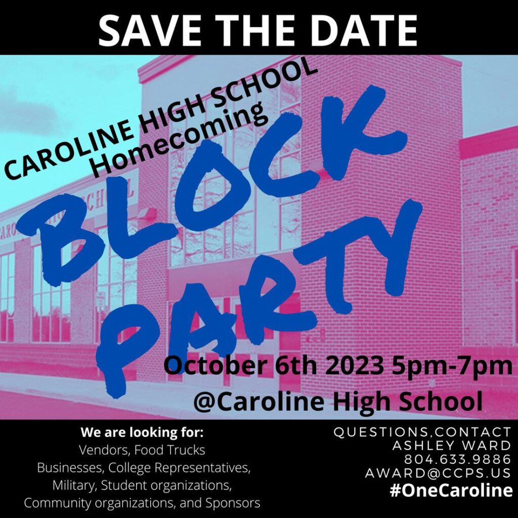 chs homecoming block party