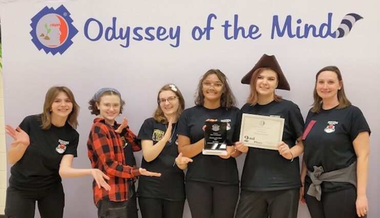 The CHS Odyssey of the Minds team is headed to the World Finals!!