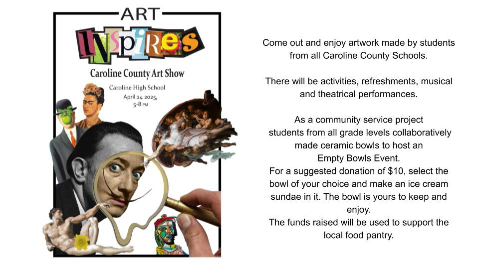Ecplanation of the countywide art show